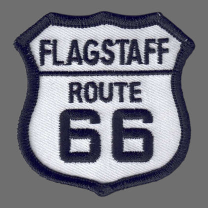 FLAGSTAFF ROUTE 66 Souvenir Patch -66FLAGSTAFF-39