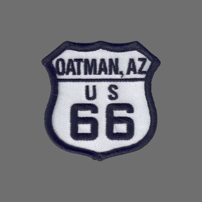Oatman AZ Route 66 Souvenir Patch - 66Oatman
