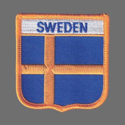 SWEDEN Flag Shield Patch - 6741