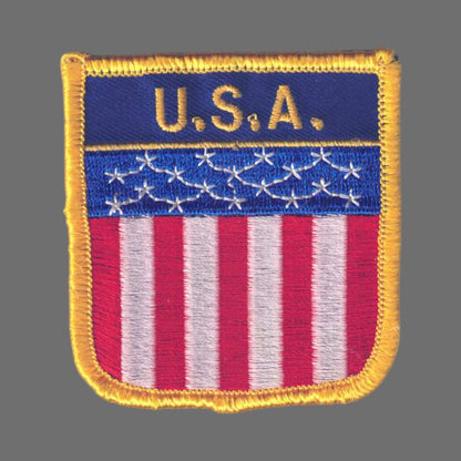 USA Flag Shield Patch - 6821