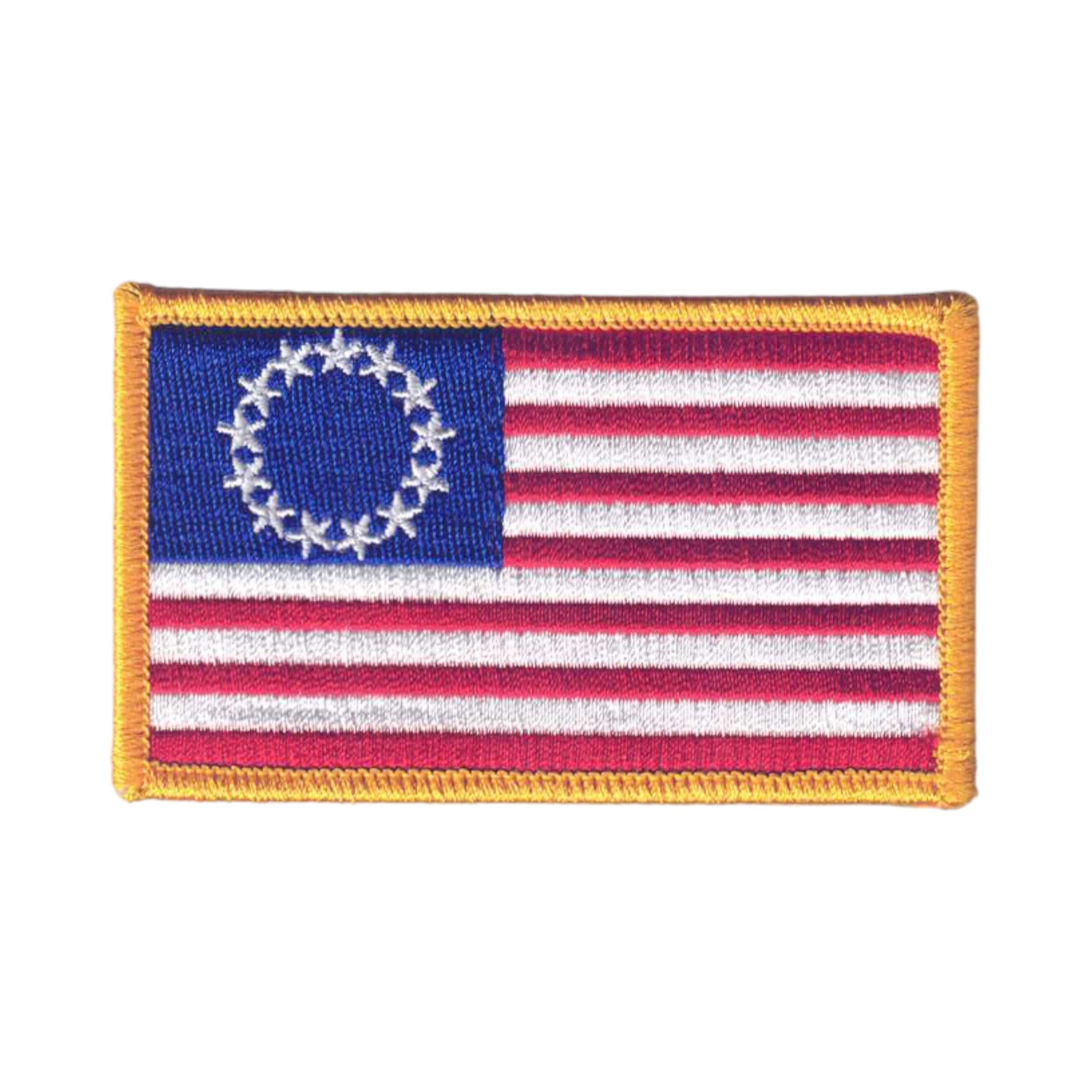 Betsy Ross first US flag souvenir embroidered patch. – Happy Wood ...