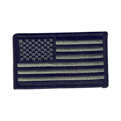 USA flag Olive Drab Black Patch - 6834-OD