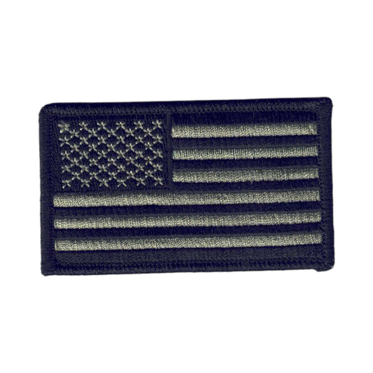USA flag Olive Drab Black Patch - 6834-OD
