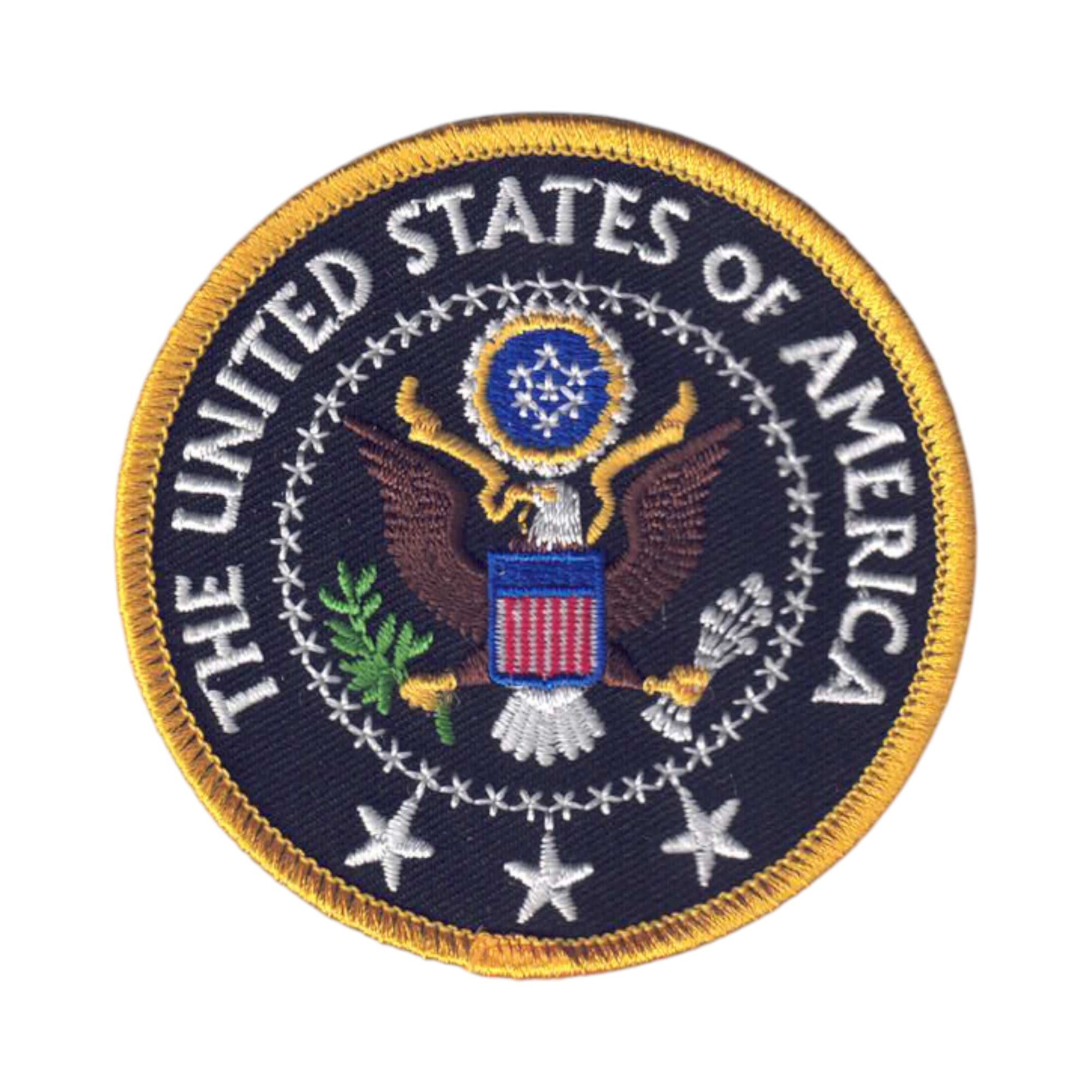 US President seal uniform or souvenir embroidered patch – Happy Wood ...