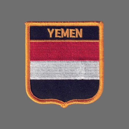 YEMEN Flag Shield Patch - 6921