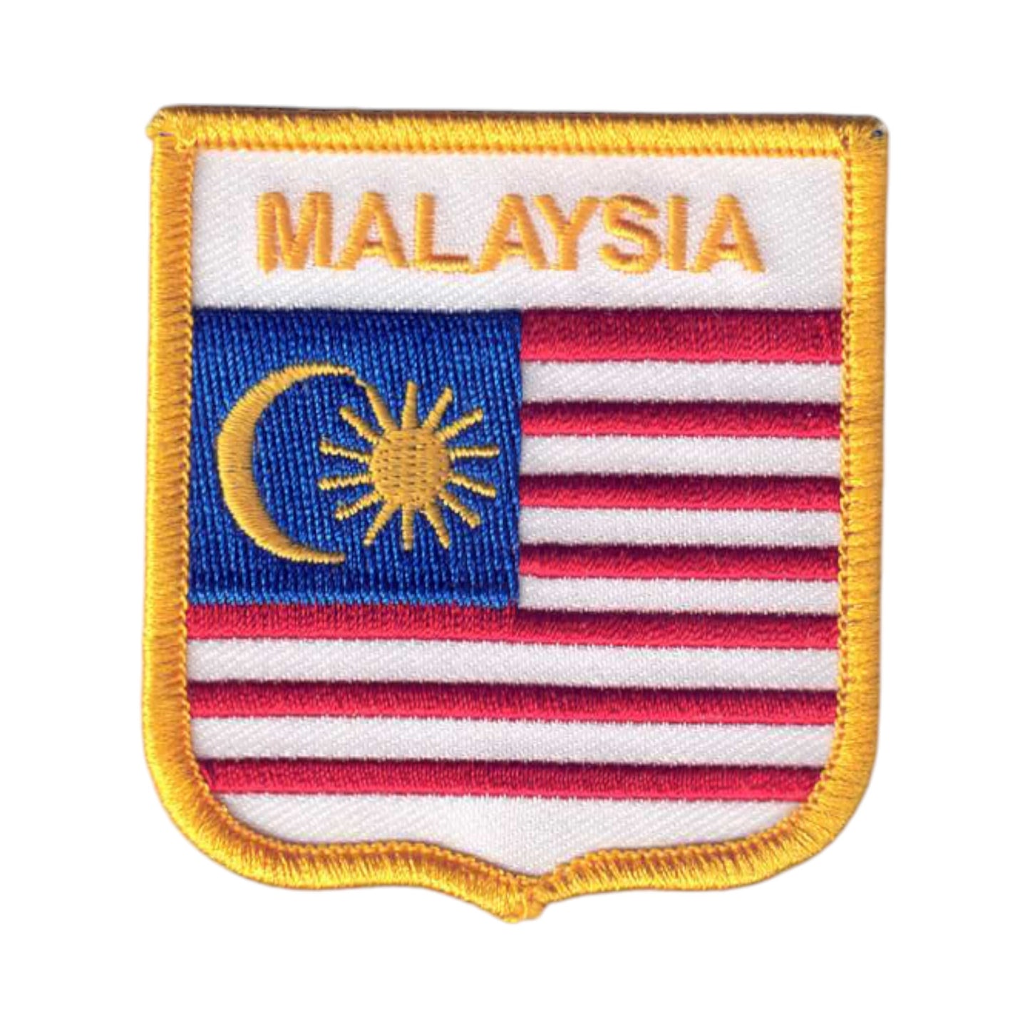 MALAYSIA Flag Shield Patch - 6961