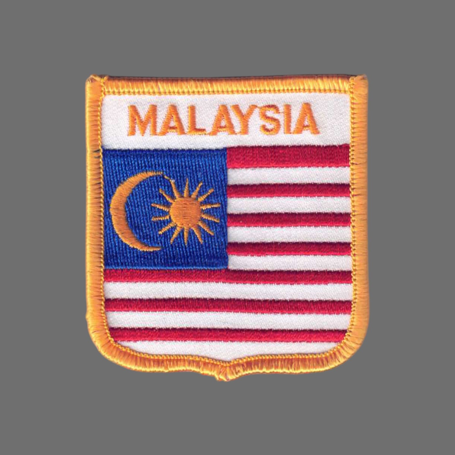 MALAYSIA Flag Shield Patch - 6961