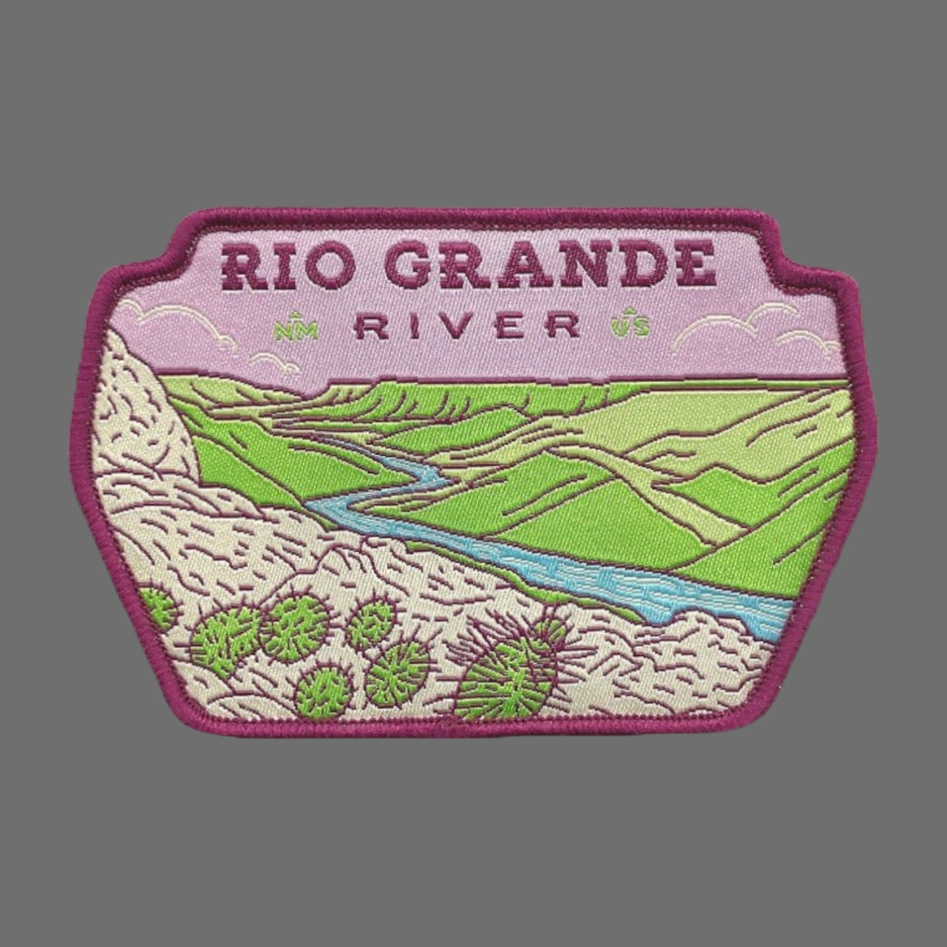 Hq Rio Patch Rio Grande River Patch – Colorado Texas Mexico - Travel Patch – Souven ...