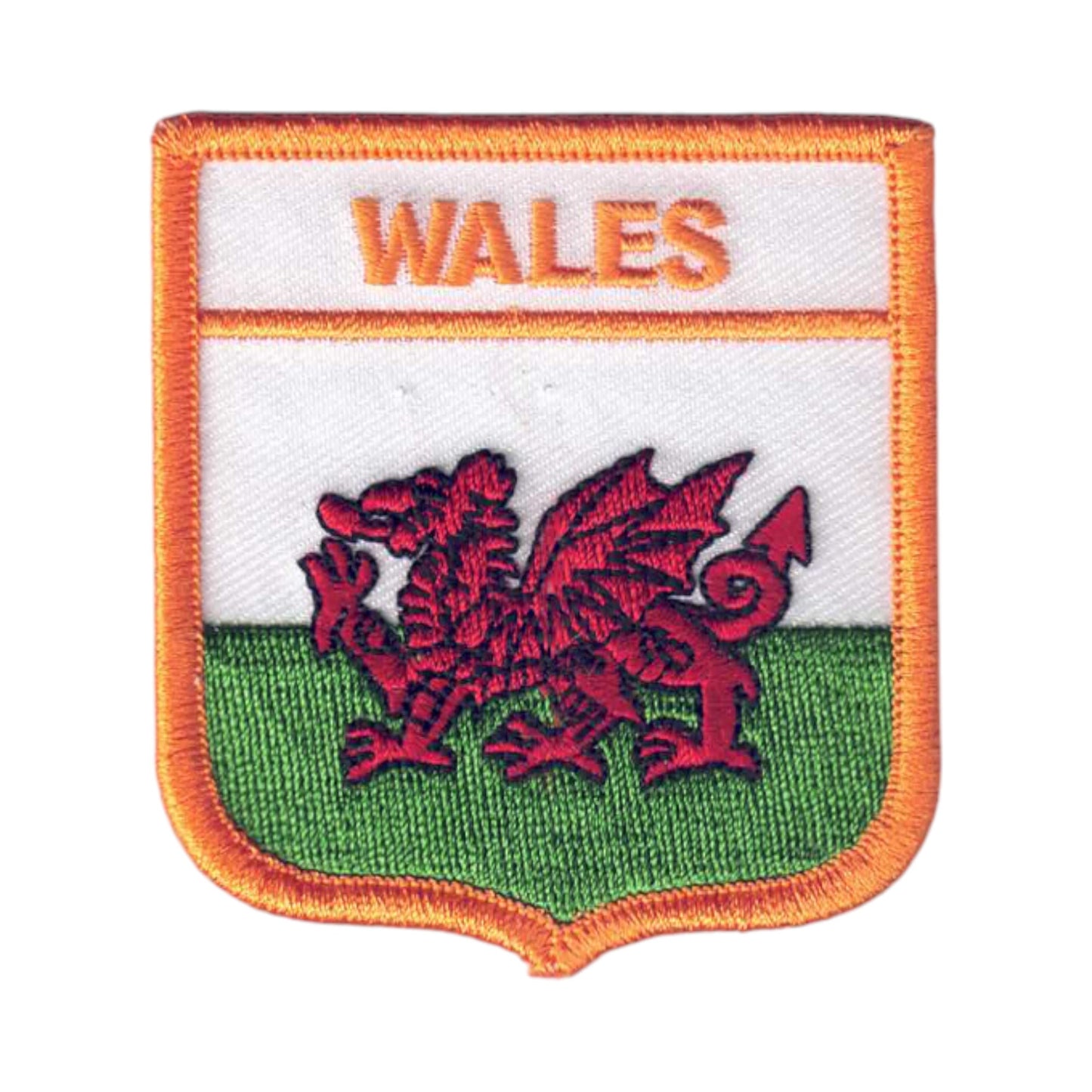 WALES Flag Shield Patch - 7011
