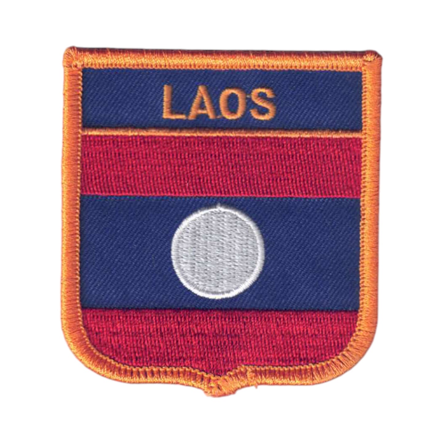 LAOS Flag Shield Patch - 7031
