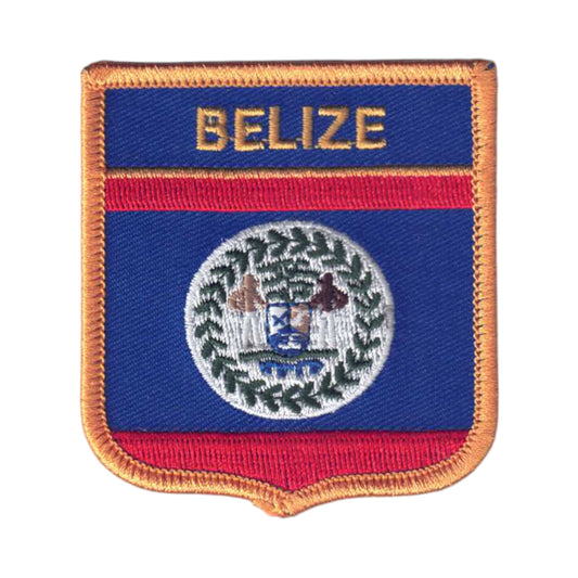 BELIZE Flag Shield Patch - 7051