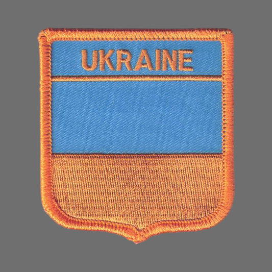 UKRAINE Flag Shield Patch - 7111