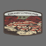 South Dakota Patch – Badlands National Park - Travel Patch – Souvenir Patch 3.75" Iron On Sew On Embellishment Applique