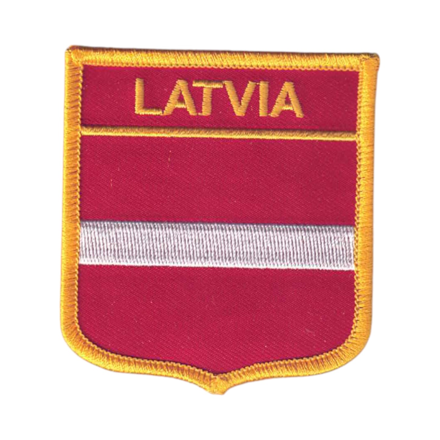 LATVIA Flag Shield Patch - 7131