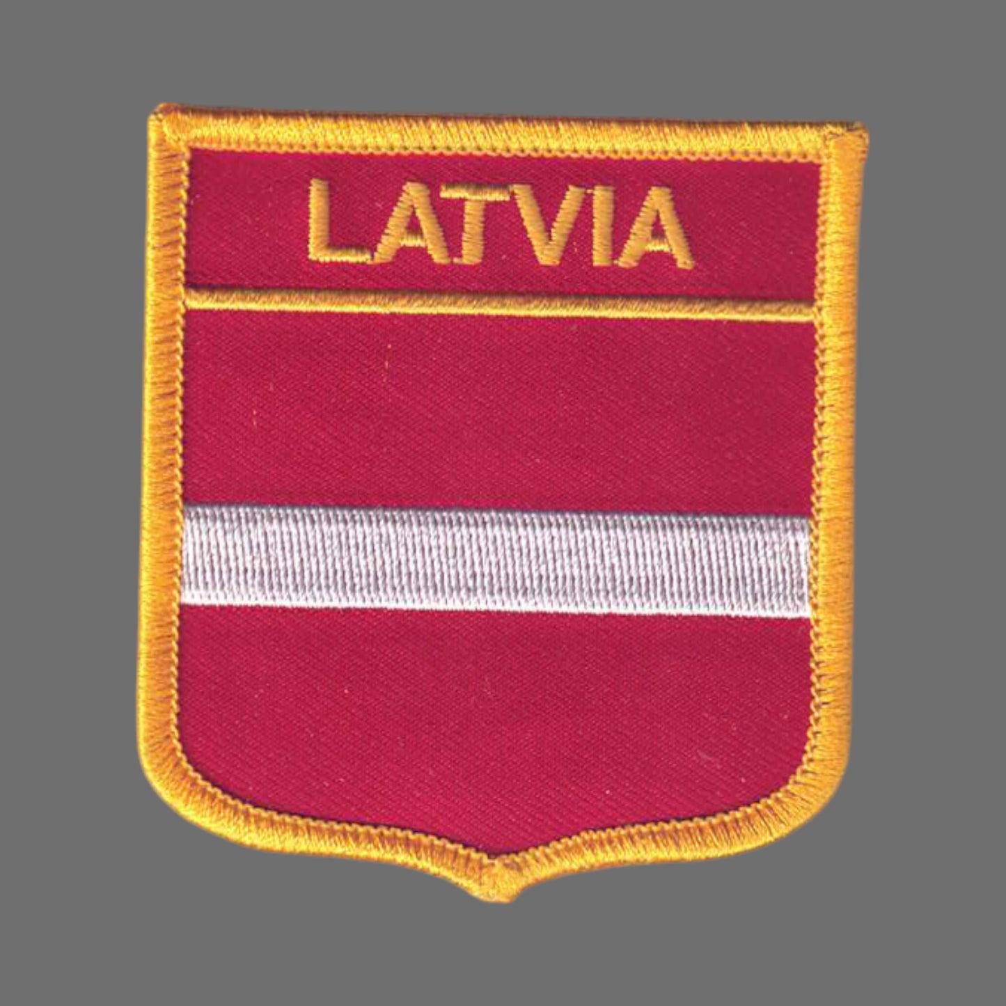 LATVIA Flag Shield Patch - 7131