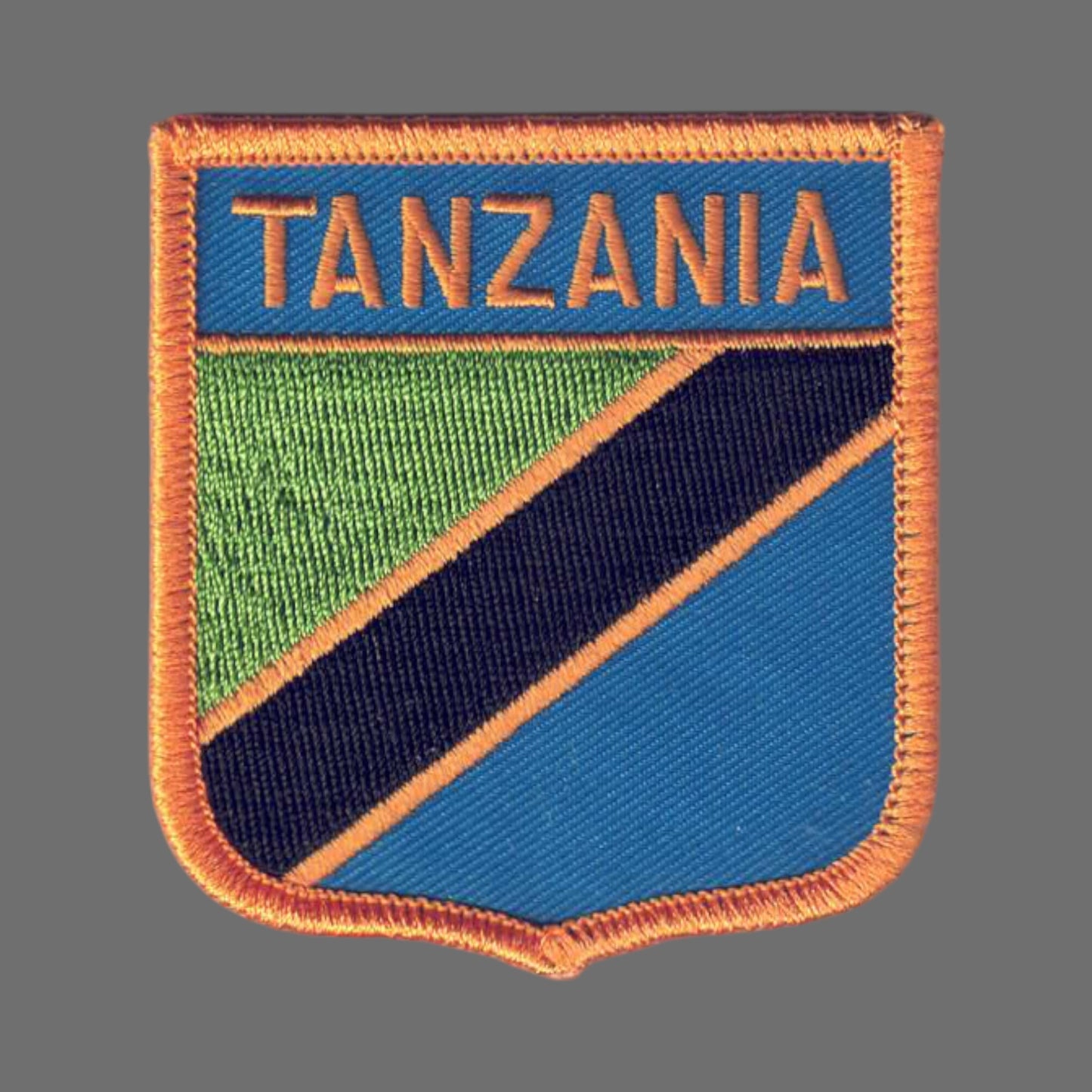 TANZANIA Flag Shield Patch - 7141