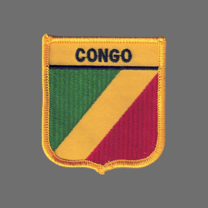 CONGO Flag Shield Patch - 7171