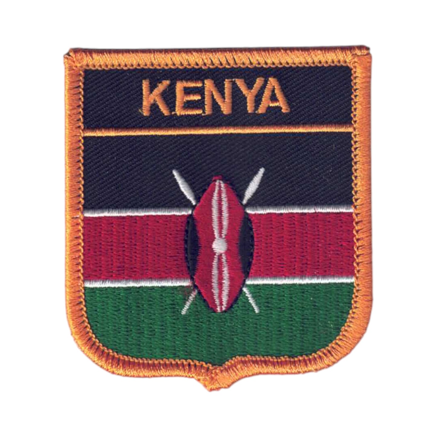 KENYA Flag Shield Patch - 7191