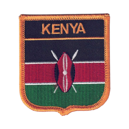KENYA Flag Shield Patch - 7191