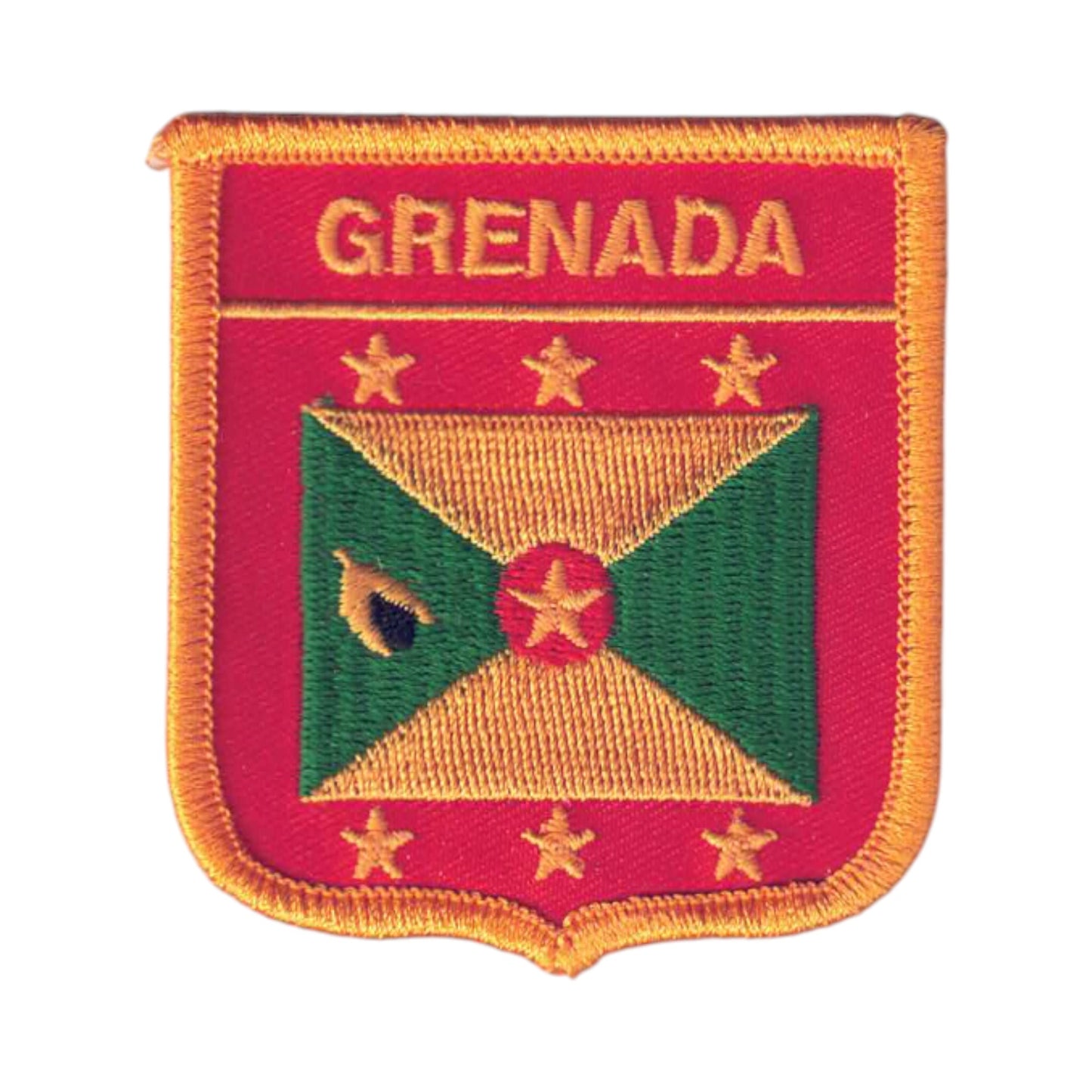 GRENADA Flag Shield Patch - 7193