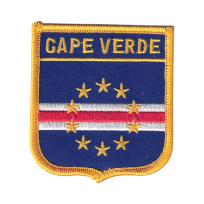 CAPE VERDE Flag Shield Patch - 7197