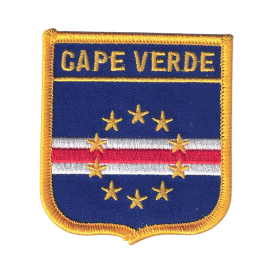 CAPE VERDE Flag Shield Patch - 7197