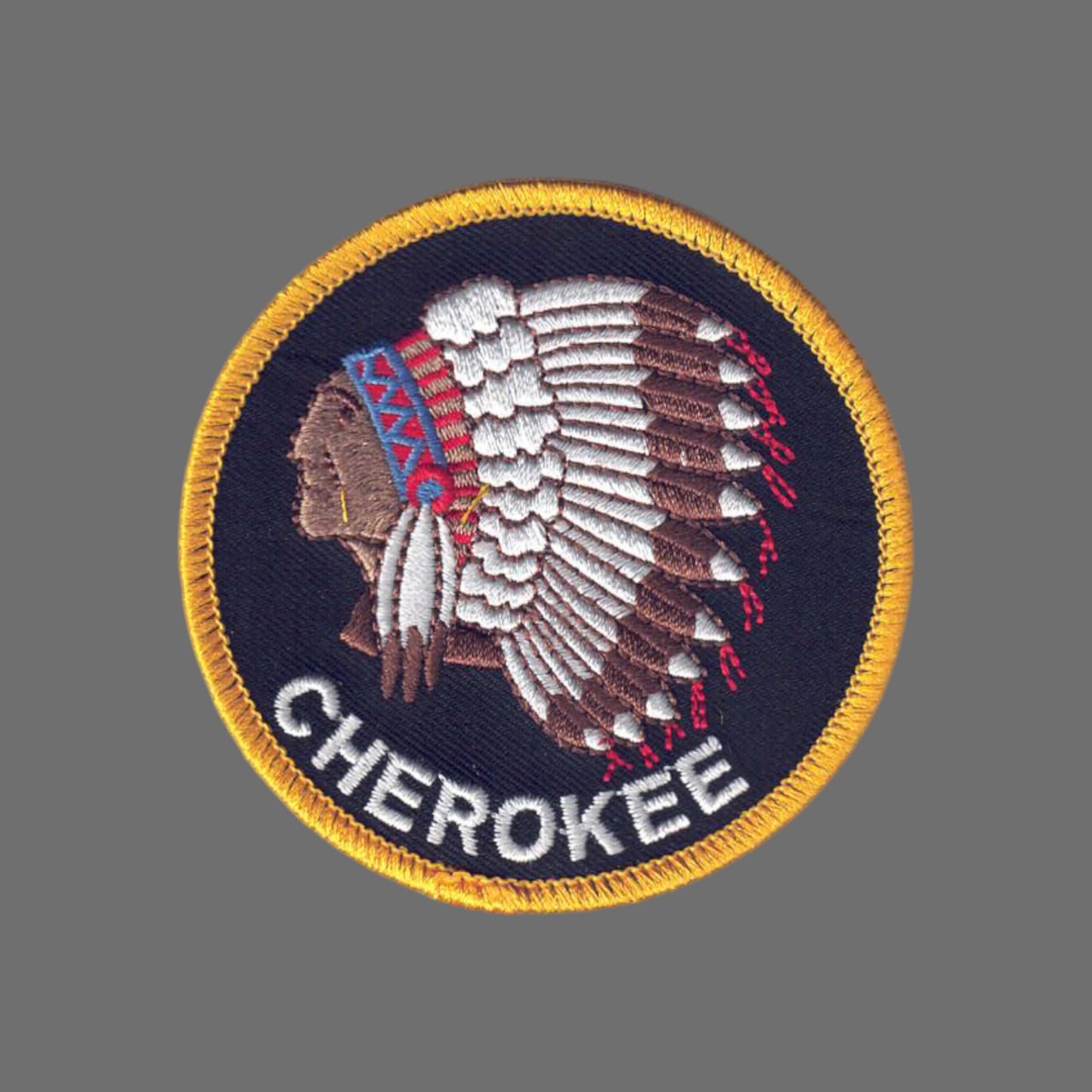 CHEROKEE Native American Patch - 7202
