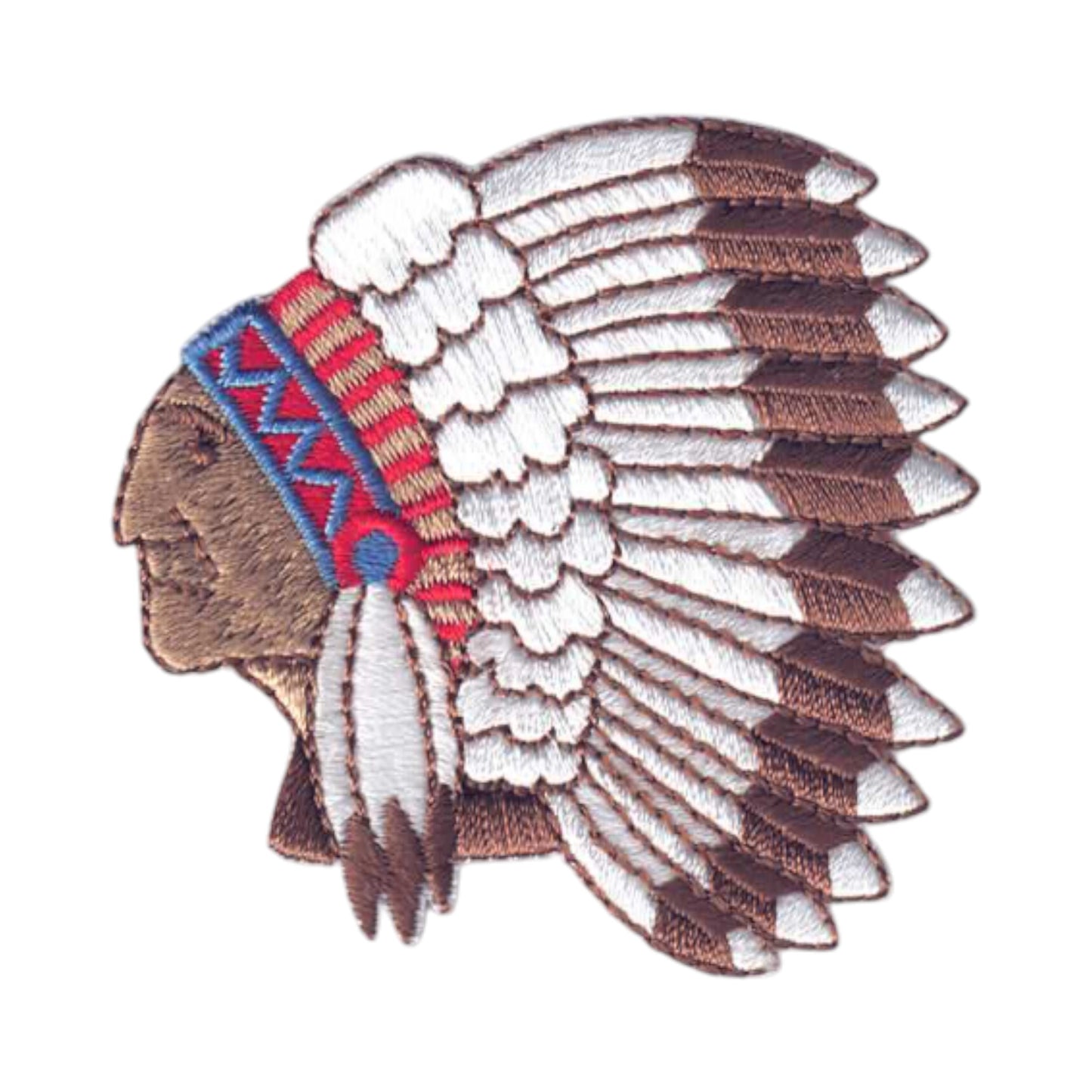 Native American Embroidered Patch - 7210