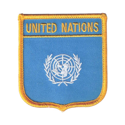 UNITED NATIONS Flag Shield Patch - 7331
