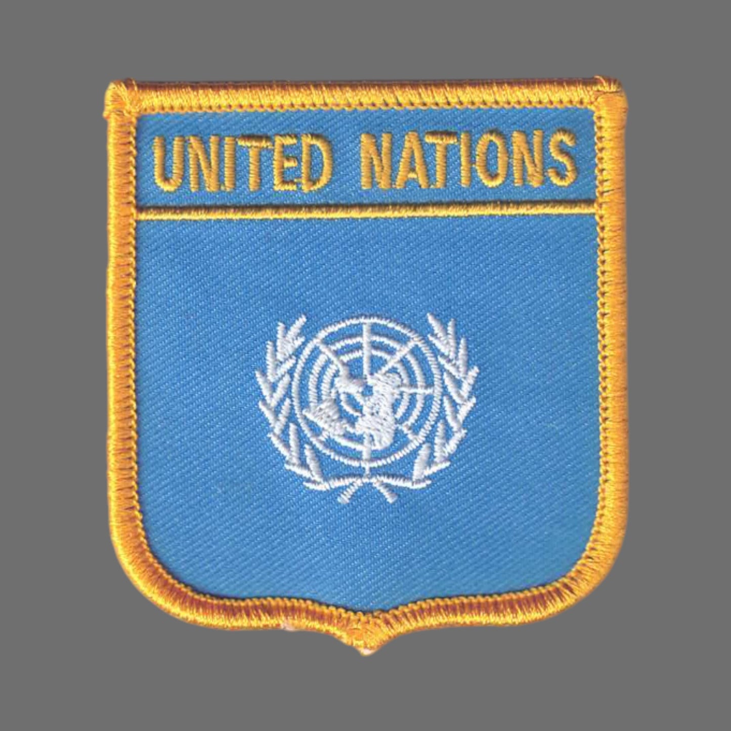 UNITED NATIONS Flag Shield Patch - 7331