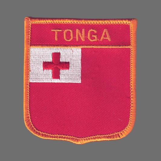 TONGA Flag Shield Patch - 7351