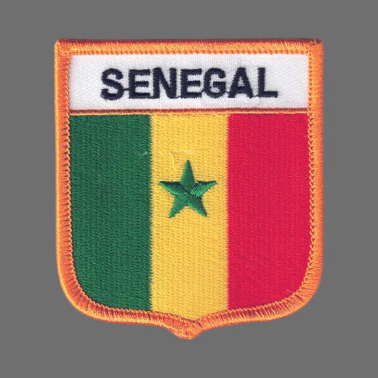 SENEGAL Flag Shield Patch - 7395