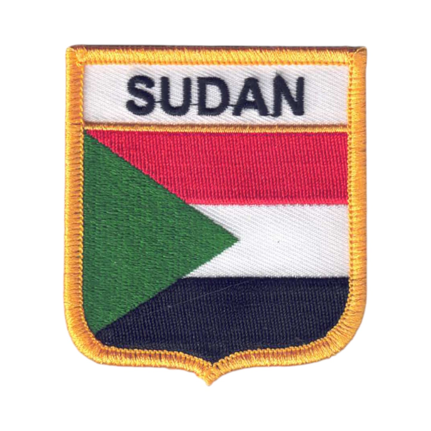 SUDAN Flag Shield Patch - 7398