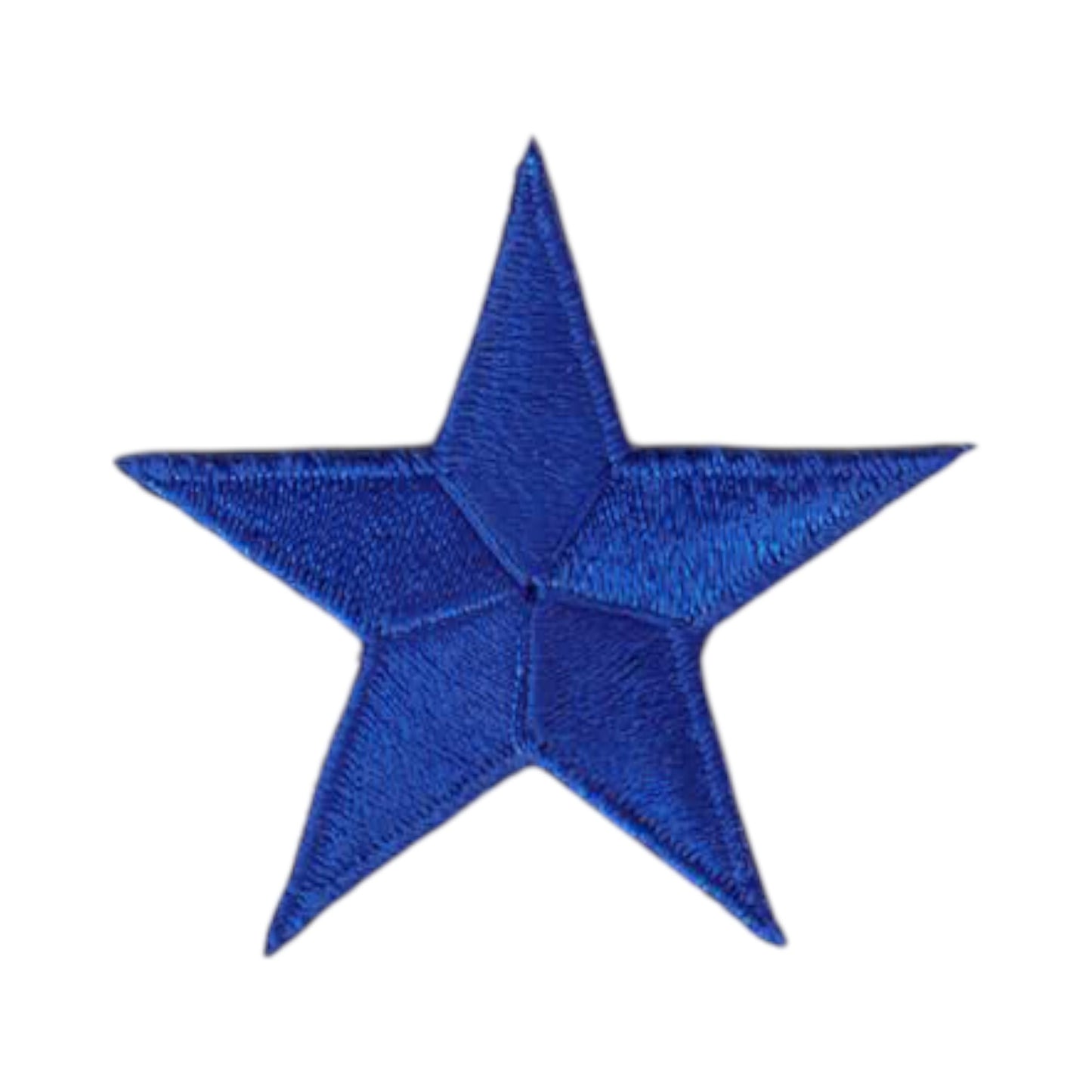 Royal Blue Embroidered Star Patch 1.75 Inch - 7402-11
