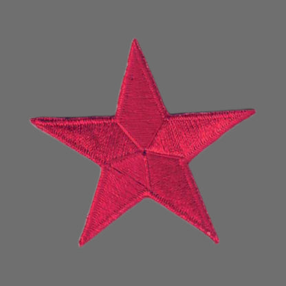 Red Star Patch Embroidered 1.75 Inch - 7402-36