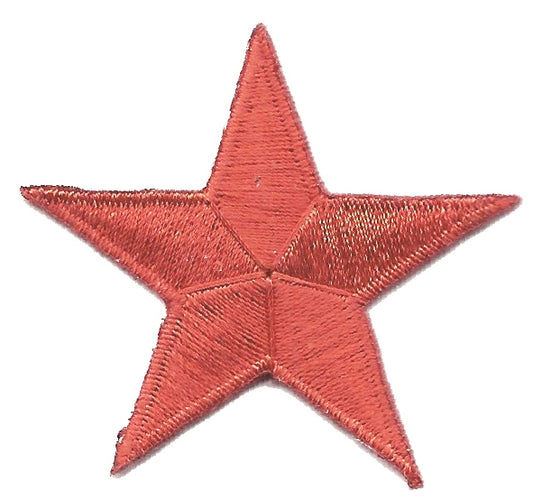 Star Patch Red Embroidered 1.75" - 7402-36