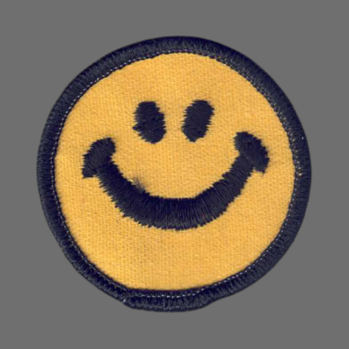 Vintage Smile Face Novelty Patch 2 Inch - 7429