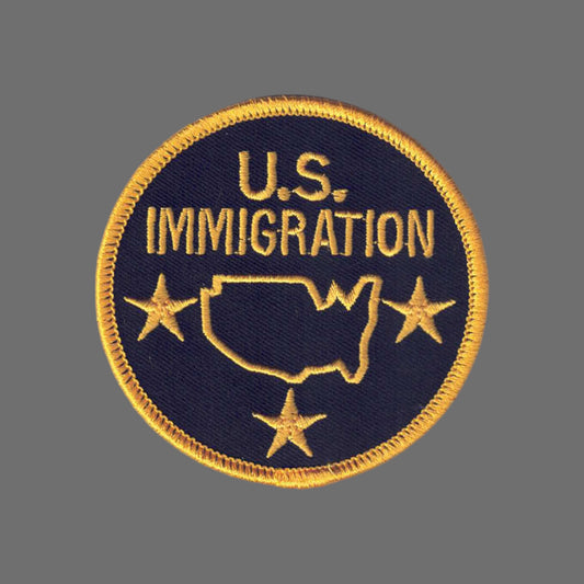 U.S. IMMIGRATION Novelty Patch - 7431