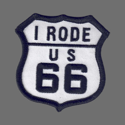 I RODE US 66 Souvenir Patch - 7466