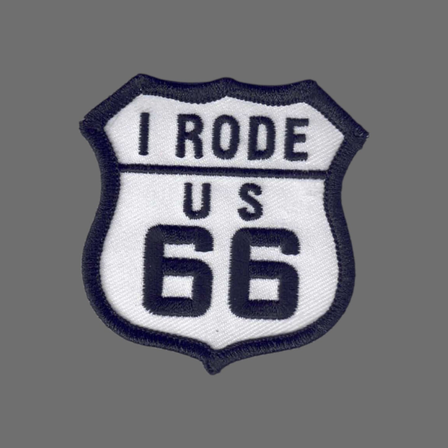I RODE US 66 Souvenir Patch - 7466