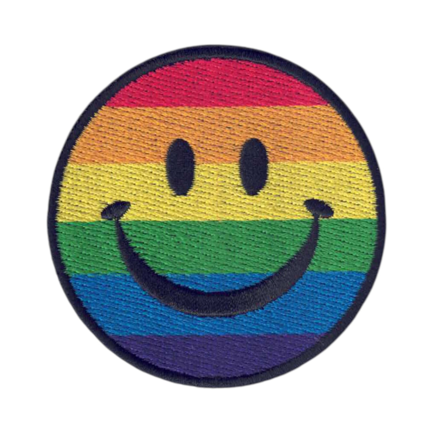 Smile Face Rainbow Patch - 7479/RB