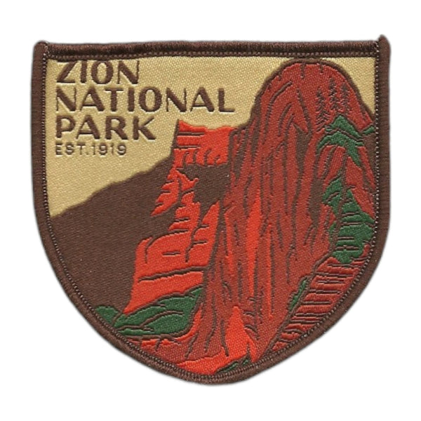 Utah Patch – Zion National Park - Travel Patch – Souvenir Patch 2.5" Iron On Sew On Embellishment Applique