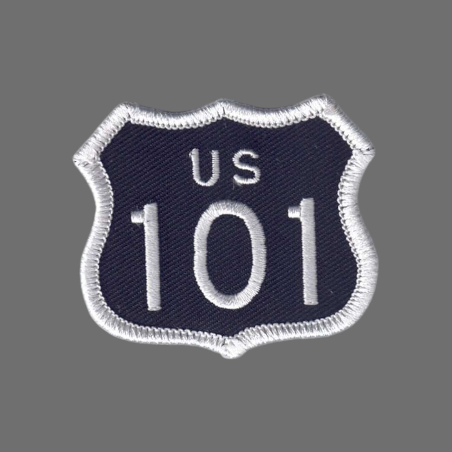 US 101 Black Patch 2 Inch Tall - 8101-01/2