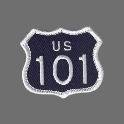 US 101 Black Patch 2 Inch Tall - 8101-01/2