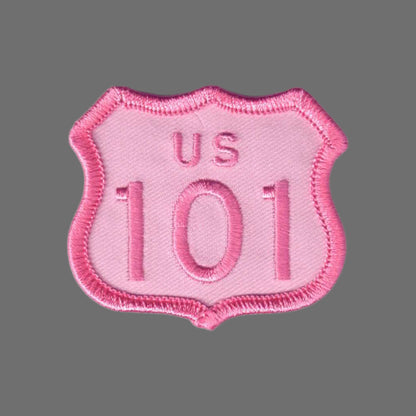 US 101 Patch Pink 2 Inch Tall - 8101-56/2