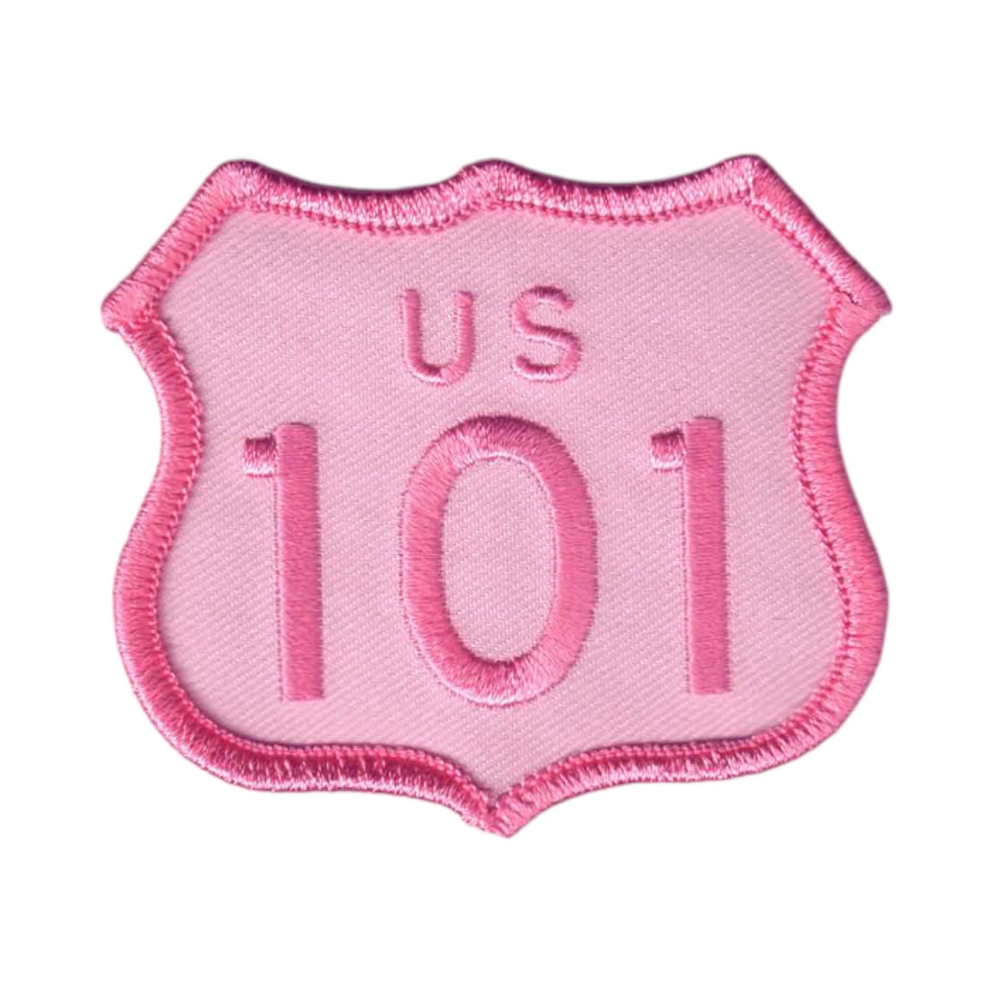 US 101 Patch Pink 2.5 Inch Tall - 8101-56