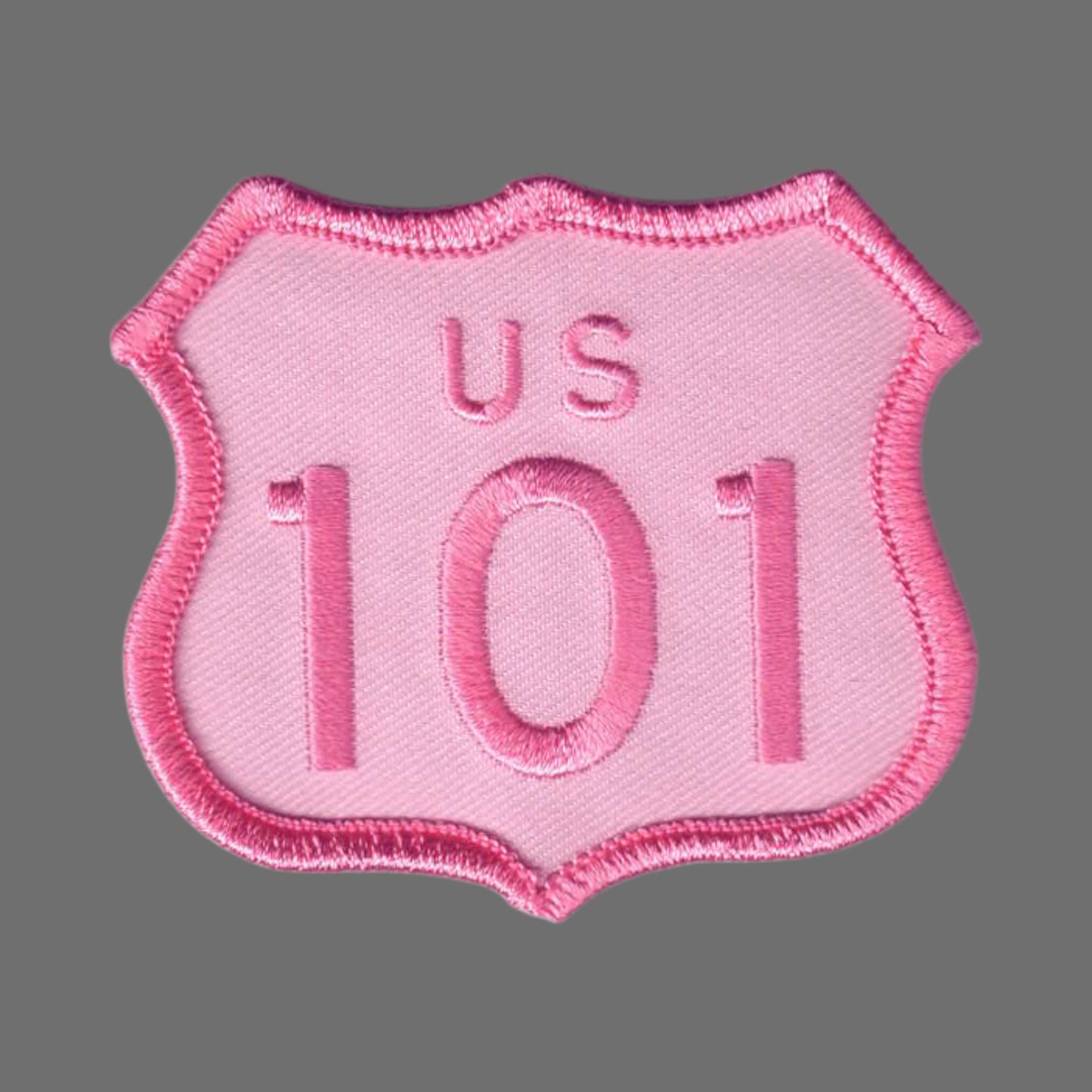 US 101 Patch Pink 2.5 Inch Tall - 8101-56