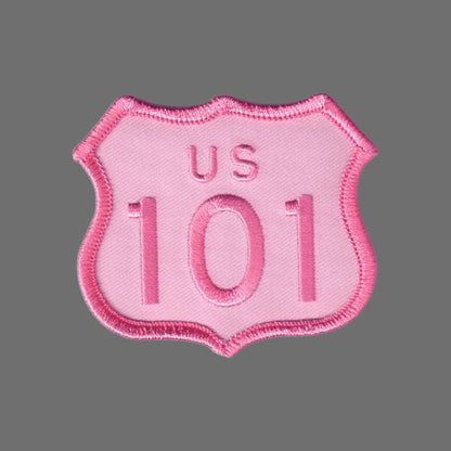 US 101 Patch Pink 2.5 Inch Tall - 8101-56