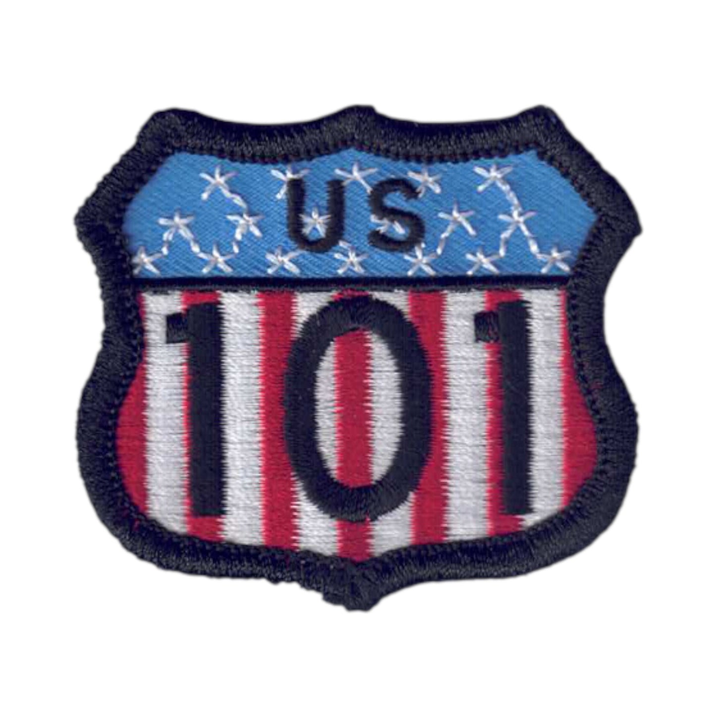 US 101 Patch USA Flag - 8198
