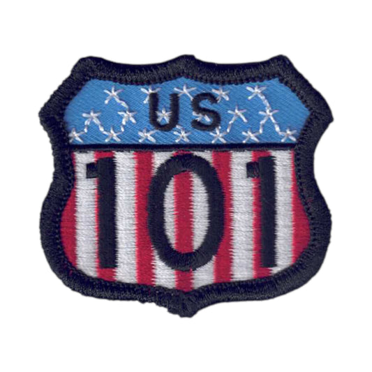US 101 Patch USA Flag - 8198